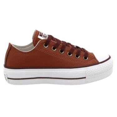 Imagem de Tênis All Star Ct09830004 Chuck Taylor Lift Casca De Nozes/Marrom Urso