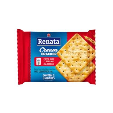 Imagem de Biscoito Cream Cracker Sache Renata Tipo Agua E Sal - 360 Un