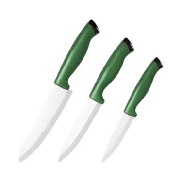 Imagem de Conjunto De Facas De Cerâmica Estilo Japonês Acessórios De Cozinha Fac