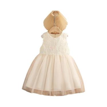 Imagem de Vestidos De Verão Para Meninas Com Malha E Sem Mangas, Vestidos Fofos 