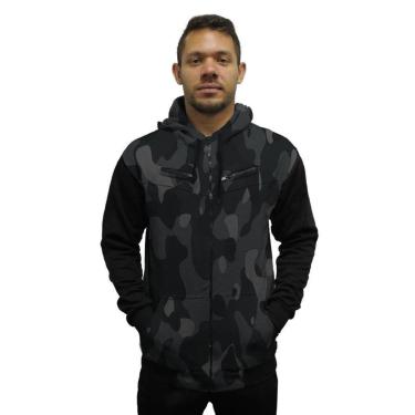 Imagem de Jaqueta Hyve Moletom Bolso Canguru Blusa De Frio Masculina-Masculino