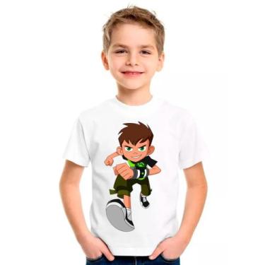 Imagem de Camiseta Desenho BEN10 Moda Infantil Roupa Criança 04, Modelo 06, 14