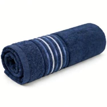Imagem de Toalha Rosto Vitta Camesa 45x80cm, Marinho F2421