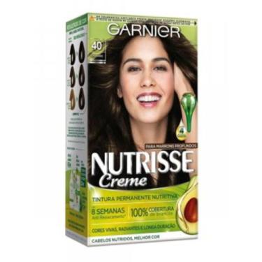 Imagem de Garnier Nutrisse Kit Coloração Permanente Nutritiva Tom 40 Tamarindo C