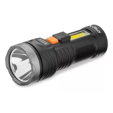 Imagem de Lanterna de Mão Recarregável LED 3W 2000 mAh ES443 - Atrio