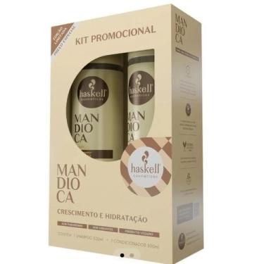 Imagem de Kit Mandioca Shampoo e Condicionador 300ml - Haskell