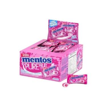 Imagem de Mentos Chiclete Pure Fruit TUTTI FRUIT Display