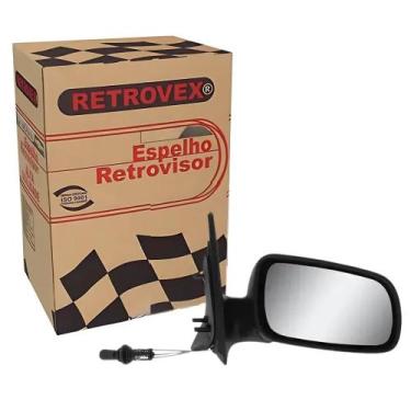 Imagem de Retrovisor Volkswagen Gol G3/g4 4 Portas Lado Direito Com Controle Ret