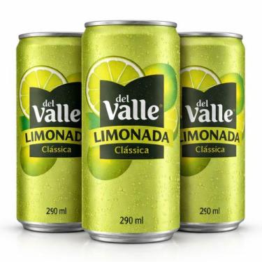 Imagem de Suco DEL VALLE Limonada Classica Lata 290ml (3 unidades)