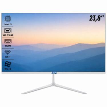 Imagem de Computador All In One Intel Core i5 512GB SSD 8GB RAM Tela 23.8 Full H