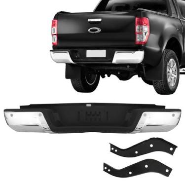 Imagem de Parachoque Traseiro Ranger 2012 2013 2014 2015 Cromado - BBSI