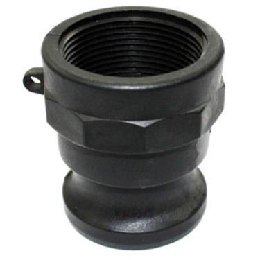 Imagem de Adaptador Camlock Femea Espigão 1.1/2 pol BSP Tipo A Polipropileno Bre