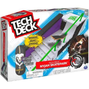 Imagem de Skate de dedo rampa nyjah skatepark tech deck sunny, ., UN