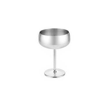 Imagem de Taça Inox Copo 450ml Vinho Drink Finger Food Bar Restaurante - casa ch
