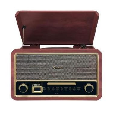Imagem de Vitrola Raveo Turner Bluetooth Usb 35w Marrom - 90-09028