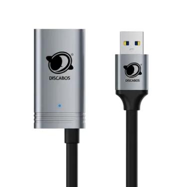 Imagem de Cabo Extensor Usb 3.0 5 Metros Ativo Preto Discabos
