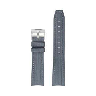 Imagem de Pulseira De Relógio Esportiva De Silicone À Prova d'Água De 20mm Para 