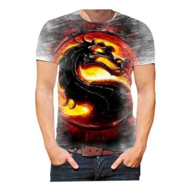 Imagem de Camisa Camiseta Mortal Kombat Jogos Video Game Gamers Hd 07 - Estilo K