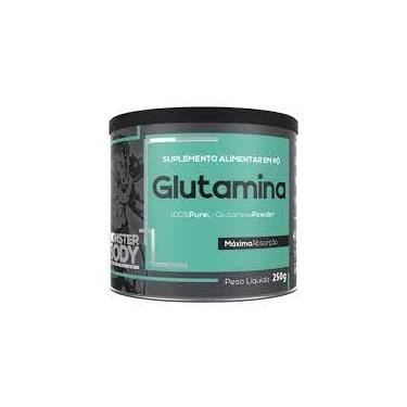 Imagem de Glutamina 100% Pure L-Glutamine Powder Maxima Abosorção 250 gr - Monster Body
