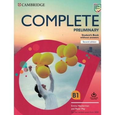 Imagem de Complete Preliminary - Sb Without Answers With Online Practice - For The Revised Exam From 2020 - 2Nd Ed.