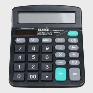 Imagem de Calculadora De Mesa Grande Eletrônica Id-8374c C/12 Digitos