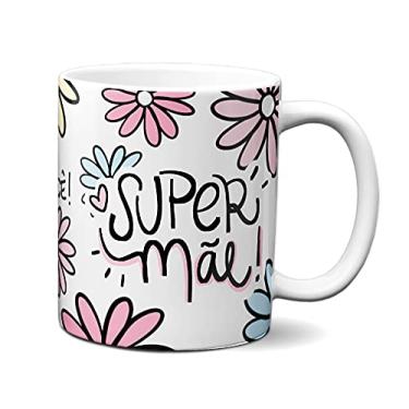 Imagem de Caneca Feliz dia das Mães Amo Você Super Mãe Xícara Criativa