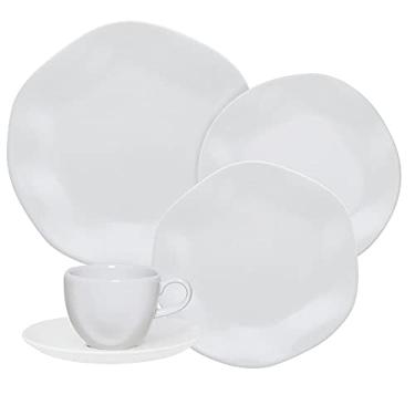 Imagem de JOGO JANTAR E CHÁ 30 PEÇAS RYO WHITE OXFORD PORCELANAS