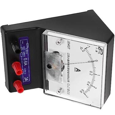 Imagem de ULTECHVO Amperímetro analógico 0-3A Amperímetro analógico Amperímetro de Medição de Corrente para Laboratório de Escola Doméstica