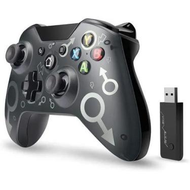 Imagem de Controle Joystick Sem Fio 2.4G Compativel Com Xbox One Ps3 - Dmk