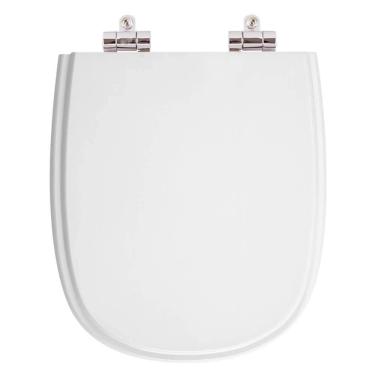 Imagem de Tampa de Vaso Sanitário Poliéster com Amortecedor Sabatini Branco para bacia Icasa