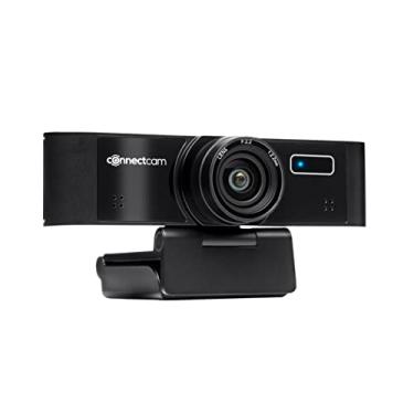 Imagem de Connectcam Webcam 1080p 30 FPS com microfone, correção de pouca luz, câmera web com tampa de privacidade, câmera USB WDR para streaming/jogos/conferências, funciona com zoom/Skype/XBOX/Mac/laptop/TV,