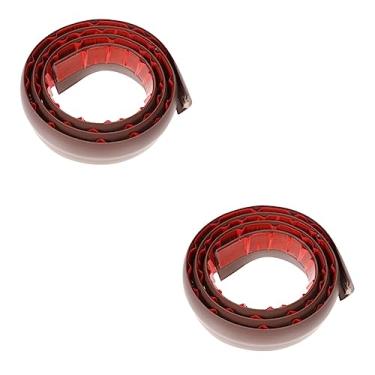 Imagem de 4pcs Faixa de transição de piso guarnição de borda de azulejo guarnição de piso de vinil guarnição de borracha tira de carpete faixa de aderência de carpete guarnição de borda de carpete guarnição de