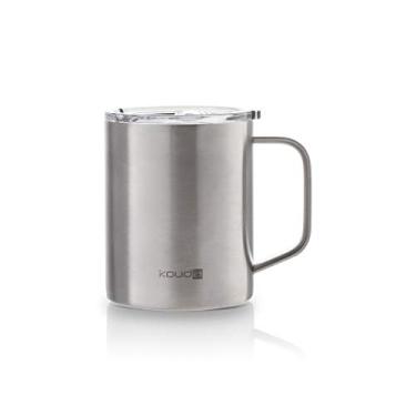 Imagem de Caneca Térmica Kouda 370ml Prata - Helga