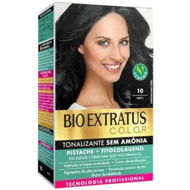 Imagem de Kit Tonalizante Bio Extratus 10 Preto