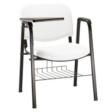 Imagem de Cadeira Universitária para Auditórios Linha Hotel Branco - Design Offi