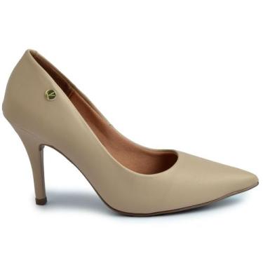 Imagem de Scarpin Vizzano Feminino Salto Alto 1184.1101 PELIC, 37, Bege