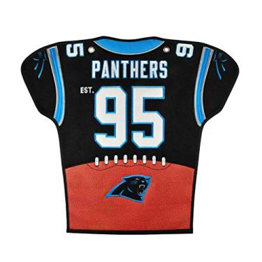 Imagem de Winning Streak Faixa de jérsei esportiva NFL Carolina Panthers - Design de time Jersey Decoração de parede com material de futebol de porco para autógrafos
