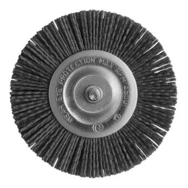 Imagem de Escova Circular Nylon c/ Haste 4x1/4 Beltools