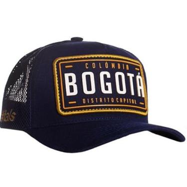 Imagem de Boné Itals BOGOTÁ, Preto, Amarelo