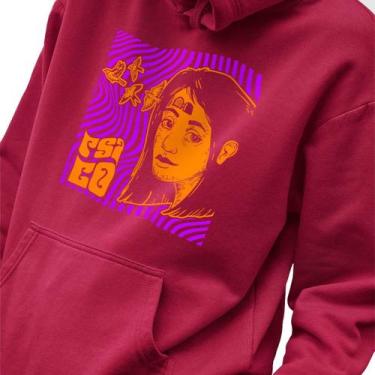 Imagem de Blusa Moletom Masculino Estampado Psicologia Trip em Algodão Fio 30.1 