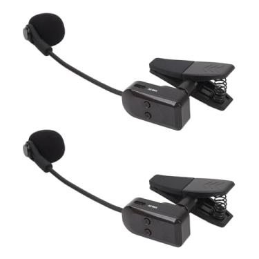 Imagem de Microfone Saxofone, Microfone para Instrumentos de Rotação de 360° Com Distância de Cobertura de 131 Pés, de Microfone Sax Clipado, Microfone Condensador Unidirecional para