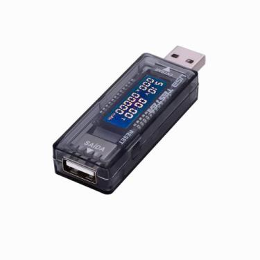 Imagem de Testador Digital Tensão Usb Medidor Amperagem Voltagem - Exbom
