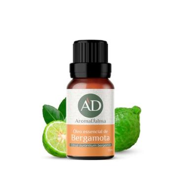 Imagem de Óleo Essencial De Bergamota 100% Puro - 10ml - Ideal Para Difusor, Aromaterapia e Cuidados Com o Corpo I Aroma Frutal, Doce, Cítrico e Delicado I Aroma D'alma