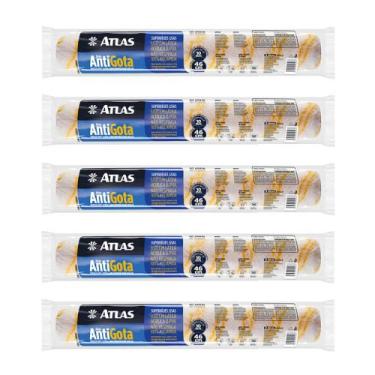 Imagem de 5 Rolo Para Pintura Anti-gota Tinta Esmalte Atlas - 46cm