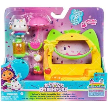 Imagem de Playset Varanda  Gabby's Dollhouse 3966 - Sunny, Cakey cat