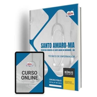 Imagem de Apostila Prefeitura de Santo Amaro - MA 2024 - Técnico de enfermagem -