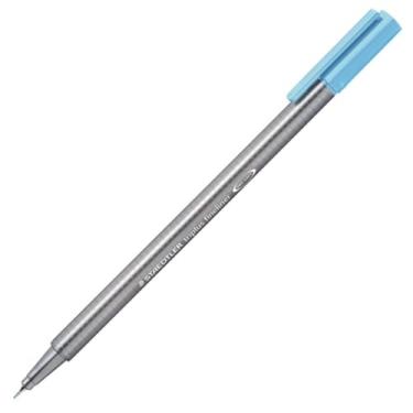 Imagem de Caneta Ponta Extra Fina 0.3mm, Staedtler, Fineliner Triplus, 334-34 02, Aqua Azul
