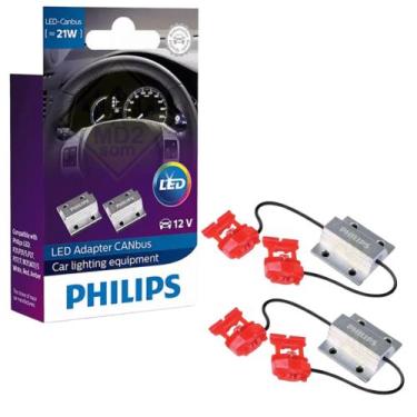 Imagem de Adaptador canceller canbus philips p21 p21/5 p27 p27/7 w21 w21/5 12v (