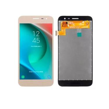 Imagem de Tela frontal touch display compativel s j260/j2 core dourada