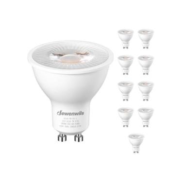 Imagem de Lâmpada LED DEWENWILS GU10 7W (equivalente a 50W) 3000K regulável